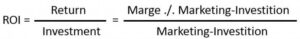 ROI formula