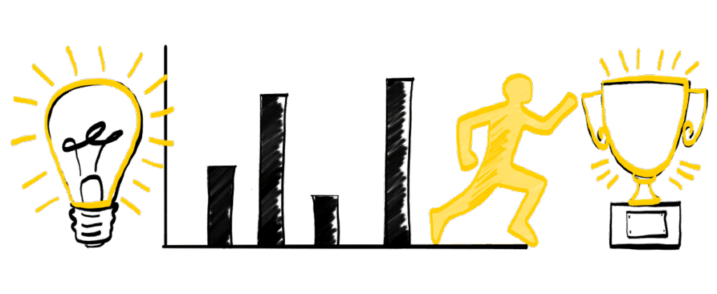 Data Storytelling - Walking Man - Marketing ROI Experts - Your expert for B2B marketing